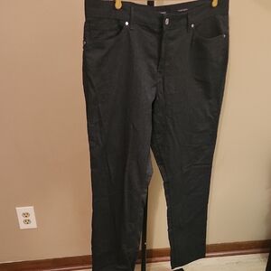 Michael Kors Charcoal Herringbone Pants